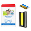Photo Paper Cartridge Set Compatible For Canon Selphy CP1300 CP1500 CP1200 CP1000 Photo Printer KP-108IN KP-36IN Selphy Ink