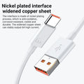 6A 66W Super Fast EU Wall Charger For Huawei Mate 40 50 60 P50 Nova 8 9 10 Honor 90 100 X7 X8 X9 Magic Type C Charging USB Cable