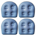 SPA Inflatable Cushion Tub Anti-Hemorrhoids Inflatable Seat Bath Pad Backrest Hip Massage Support with Suction Cup Pool Bath Mat