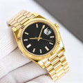 New Men Customized 904L Steel Automatic Mechanical Watch 40mm Luxury Clock Fashion 10bar Waterproof Date Watch For Man Adjustabl