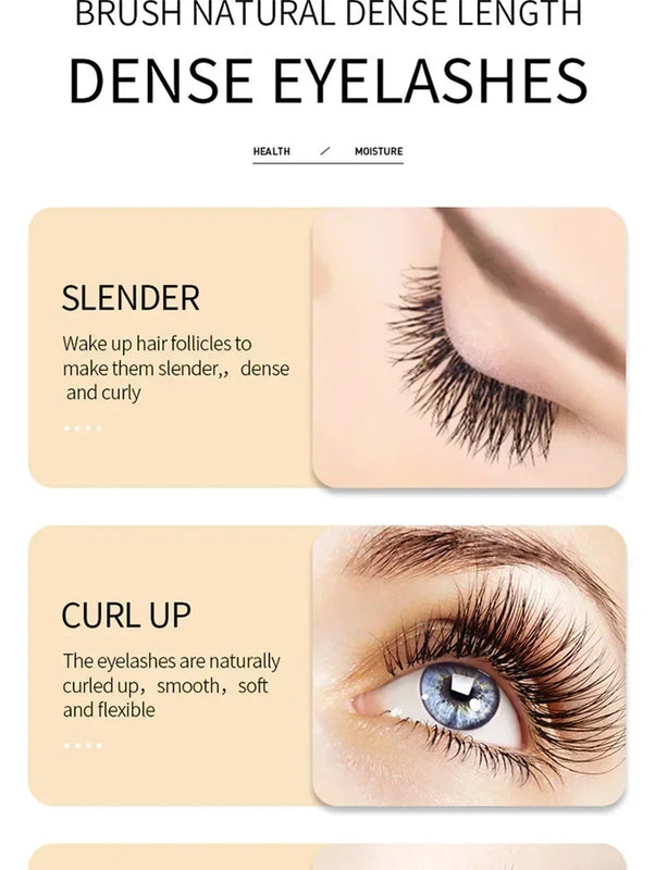 Fast Eyelash Growth Serum Natural Eyelash Eyebrow Enhancer Longer Fuller Thicker Lashes Nourish Treatment Eye Beauty Care Makeup