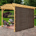 Outdoor Sun Shade Net - Brown, UV Protection, Durable | SAMAG