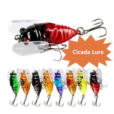 4cm/5.5g Bionic Cicada Hard Bait Fishing Lure Simulation | SAMAG