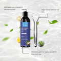 Peppermint Coconut Oil Pulling Mouthwash for Mint Mouthwash Teeth Deep Cleaning for Teeth Gum Fresh Breath with Tongue Scraper