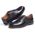Men's Casual Shoes Brock Oxford Shoes Retro Red Sole Genuine Leather Men's Formal 2026 Spring/Summer New Collection