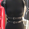 Women Trend Punk Belt Suspenders Chest Fashion Leather Waist Female Street Style Decoration Gothic - Visuel 7 | SAMAG