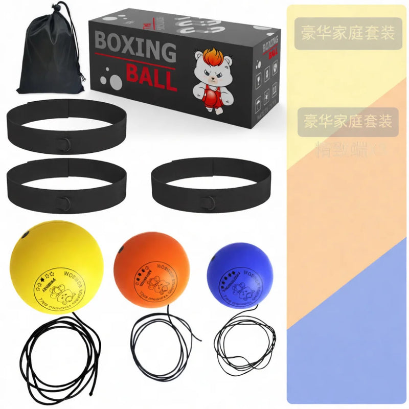 Head Mounted Boxing Speed Punching Ball Reflex Training - View 5 | SAMAG