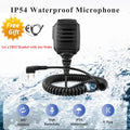 Retevis HK006 RA89 Waterproof Walkie Talkie Microphone PTT Mic Radio Speaker for Baofeng UV-5R BF-88E Retevis RT3S H777 RT22 TYT