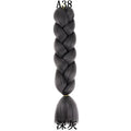 100g 24inch Jumbo Braiding Hair Synthetic Braiding Hair Braid in Hair Extensions Braids Hair for Twist for Daily Cosplay