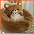 Cat Bed Sofa Winter Warm Pet Bed for Small Dogs Cats Thickened Deep Sleeping Dog Bed Puppy Kennel Cozy Pet Supplies
