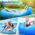 Lazy Inflatable Sofa Outdoor Portable Inflatable Couch Folding Camping Inflatable Sofa Outdoor Furniture Inflatable Lounger