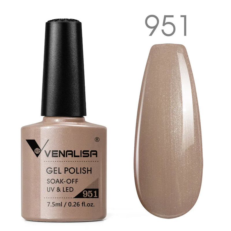 VENALISA Non Cleansing Topcoat Nail Art 7.5ml Soak off Base Coat Foundation No Wipe Top Coat Nail Gel Funny Bunny Gel Varnish
