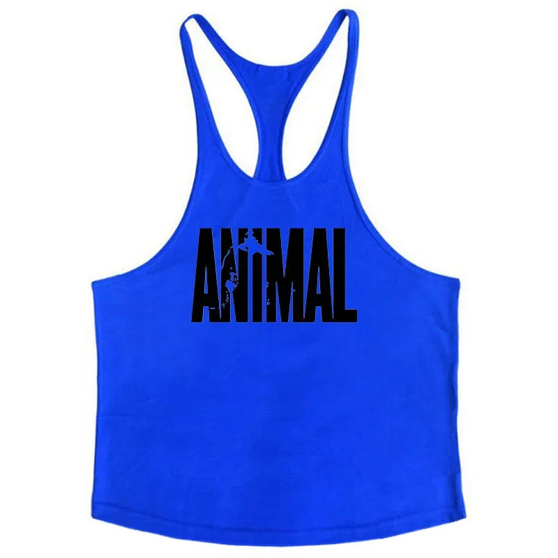 Muscle guys Gyms Tank Top Men Workout Clothing Bodybuilding Stringer Men Vests Cotton Y back Singlets debardeur fitness homme