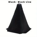 Car Gear Shift Knob Flocking Cover Universal Shifter Boot Dust Cover Suede Waterproof Decorate Car Interior