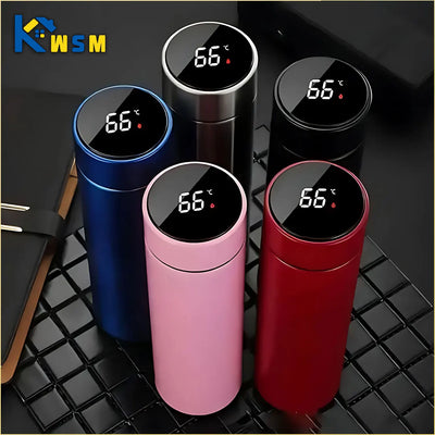 500ML Temperature Display Thermos Cup Stainless Steel | SAMAG