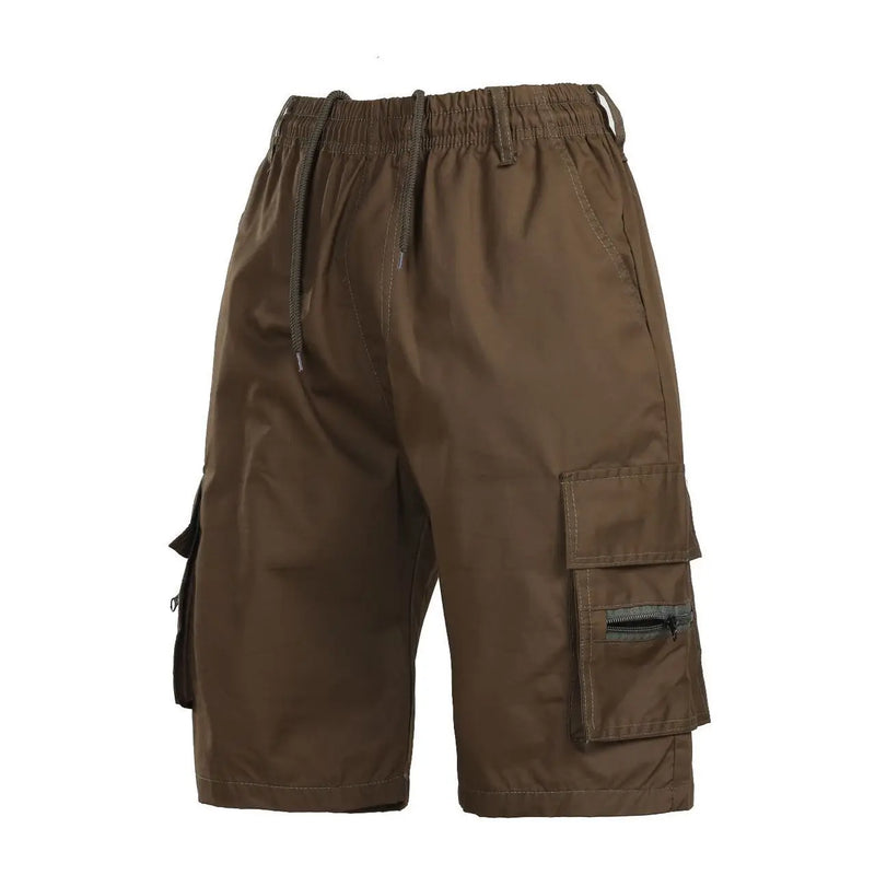 New Summer Men's Casual Multi Pocket Shorts Lightweight | SAMAG