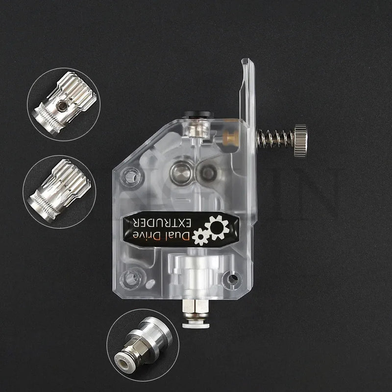BMG Extruder Kit Dual Drive Gear Hardened Steel Upgrade - Visuel 3 | SAMAG