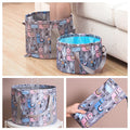 Travel Foldable Foot Tub Outdoor Portable Bath Bag Wash Basin Water Bucket Large Capacity Bath Feet Spa Massage Washing Tub