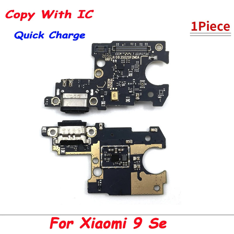 New For Xiaomi 10T 9T 10 11T Pro 12T 10 Lite USB With Micro Charging Port Charger Dock Flex Cable With IC Microphone Board