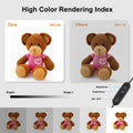 PULUZ 40cm Folding 72W 5500K Studio Shooting Tent Soft Box Photography Lighting Kit with 4 Colors Backdrops LED Photo Softbox
