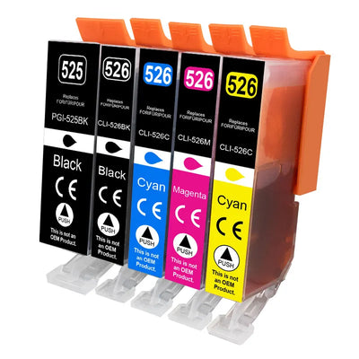 525 526XL Ink Cartridge For Canon PGI-525 CLI-526 XL | SAMAG