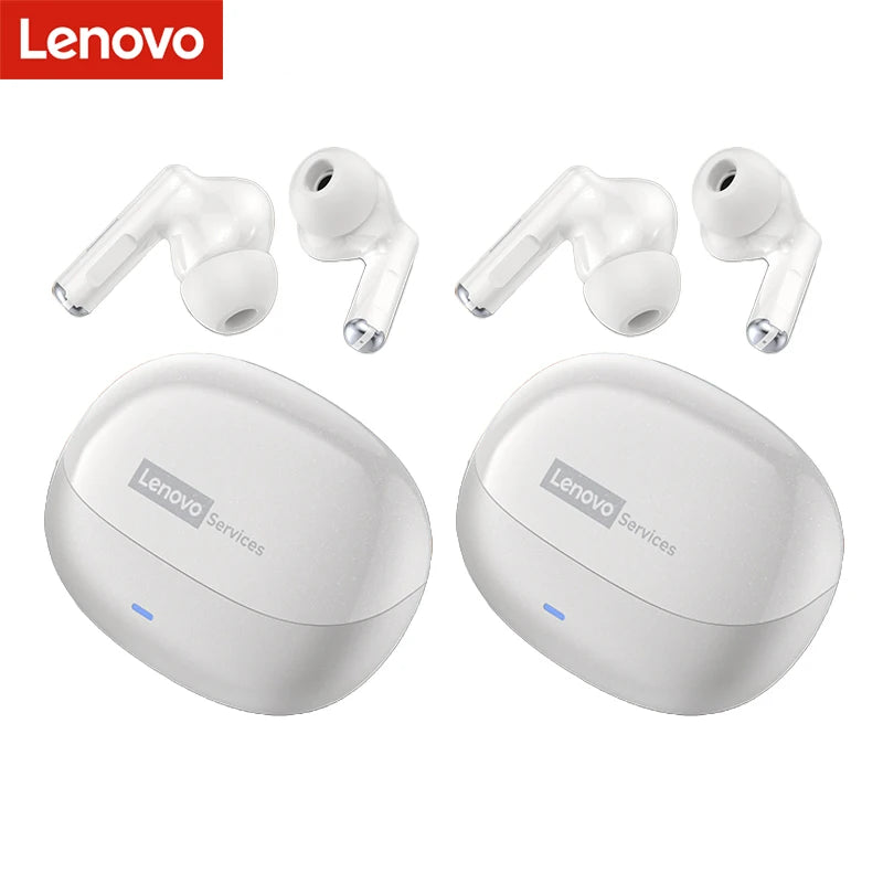 Lenovo LE257 Wireless Bluetooth 6.0 Earphones HiFi Sound ENC Call Noise Reduction TWS Headphones Gaming Sports Headset with Mic