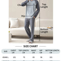 Men's 100% Cotton Long Sleeved Four Season Plus Size Men's Sleepwear, Teenage Pure Cotton Home Suit Set for Warmth