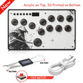 Flatbox Left/Right Layout Mini HitBox Stickless Controller For PS4 FightStick HotSwap Kailh Switch Arcade Joystick For PC/PS3/NS