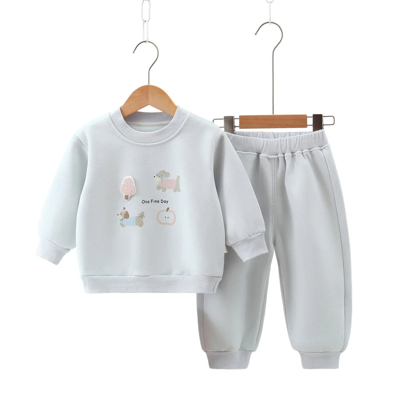1-5Y Autumn Kids Casual Sets And Outfits Girls Boys | SAMAG