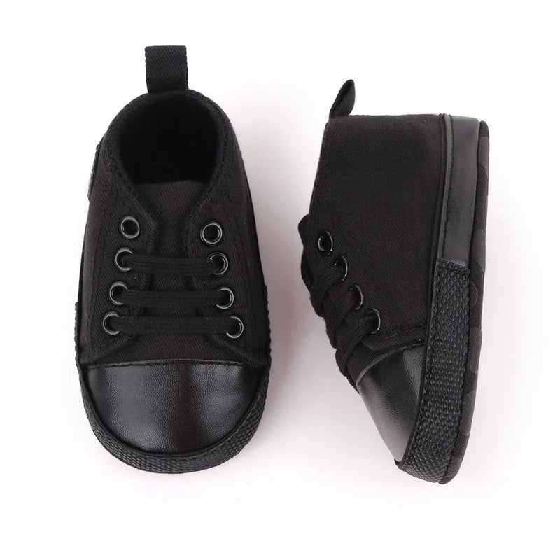 Print Canvas Baby Sports Sneakers For Newborn Baby Boys Girls First Walkers Shoes Infant Toddler Soft Sole Baby Shoes
