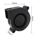 Prusa i3 MK3 MK3S+ DC 5V 5015 50mm Blow Radial Cooling Fan Double Ball Bearing Front Print Fan Cooler Radiator 3D Printer Parts