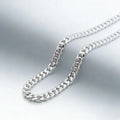 High Quality 10MM 20''24'' 50cm 60cm Men Necklace 925 Silver Link Chain Necklaces For Male Jewelry Party Gift