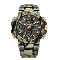 LIGE Electronic Men's Wristwatch Luxury LED Display Luminous Sports Man Watch Waterproof Military Quartz Alarm Date Watches Male