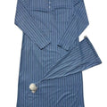 2026 Autumn Men's Nightgown Male Long Robe Solid Thin Loose Plus Size Long Sleeve One-Piece Pajamas for Men Bathrobe Homewear