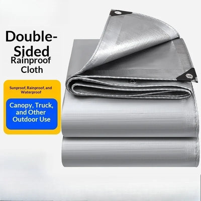 Truck Tarpaulin Thickened Double Silver Waterproof Sun | SAMAG