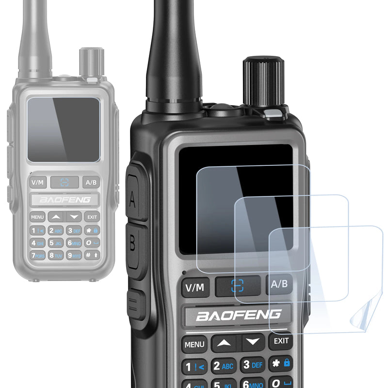 Baofeng UV-5R Mini Walkie Talkie Waterproof Screen Protector Highly Transparency Anti-Glare Shield Film For 5R Mini Ham Radio