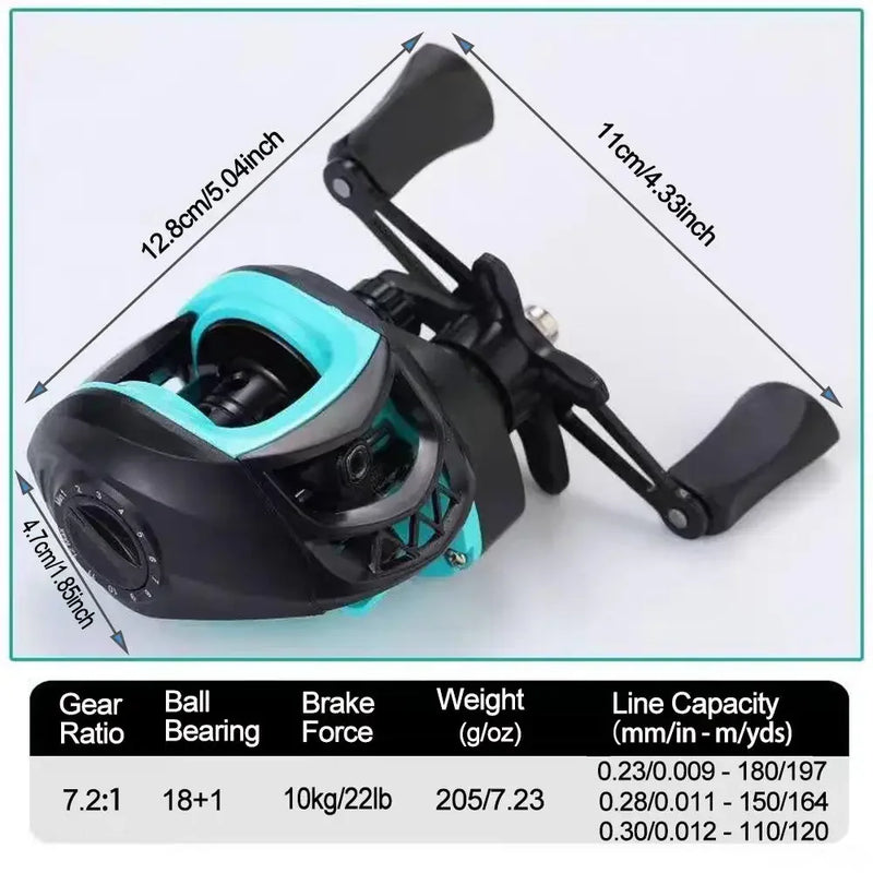 Lure Fishing Rod Combo 1.8/2.1m Carbon Spin/Cast Travel - View 4 | SAMAG