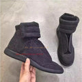 Real Picture Leather Street Style Men's Casual Shoes High Top Sneakers Man Boots Outdoor Activity Zapatillas Hombre Chaussure