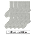 10 Pairs New Men's Cotton Socks Black Business Soft | SAMAG
