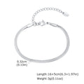 1/2/3pcs Chain Bracelet for Men Women, Stainless Steel Twisted Rope Cuban Wristband, Hip Hop Minimalist - Visuel 21 | SAMAG