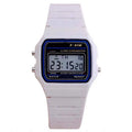 Fashion Luxury Brand Ladies Watch Harajuku Silicone Sports WR F-91W LED Electronic Multifunction Digital Watches For Women Gift