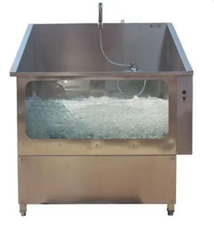 AIROW Stainless Steel Pet Spa Bathtub, Pet Bath Pool Factory Direct Stainless Steel Pet Surf Sink