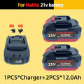 for Makita6.0Am 9.0Am 12.0Am 18V 12.0Ah Rechargeable Battery for Makita Cordless Drill & Power Tools