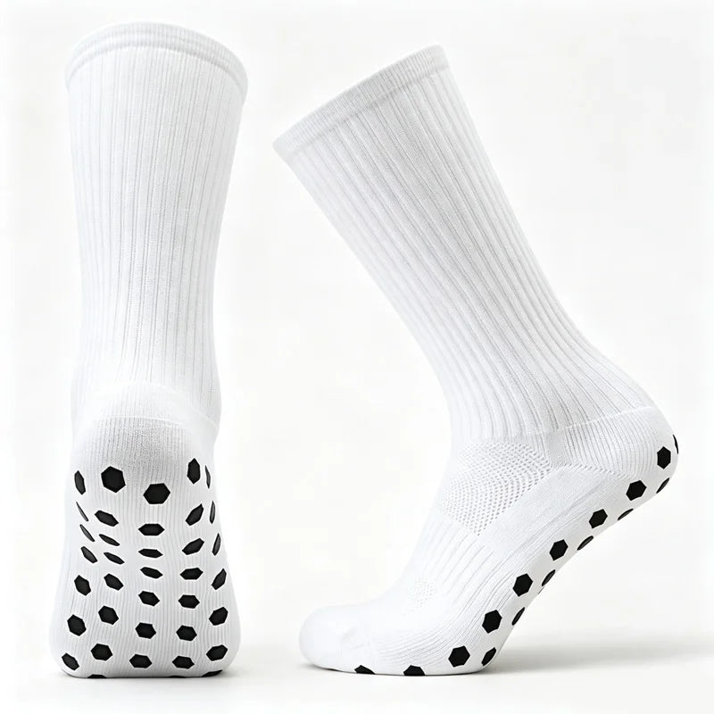 New solid color men's women's sports breathable socks mid | SAMAG