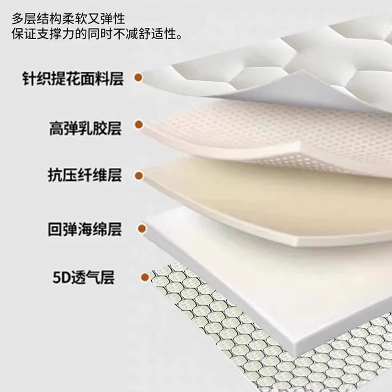 latex sponge 4/7cm Tatami Mat High grade Thicken Memory Foam Mattress Twin King Queen Size winter Keep warm bed cover cushion
