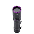 15W 365nm Rechargeable UV Flashlight Ultraviolet Black Light for Pet Urine Stains Uranium Glass Minerals Bug Scorpions Detector