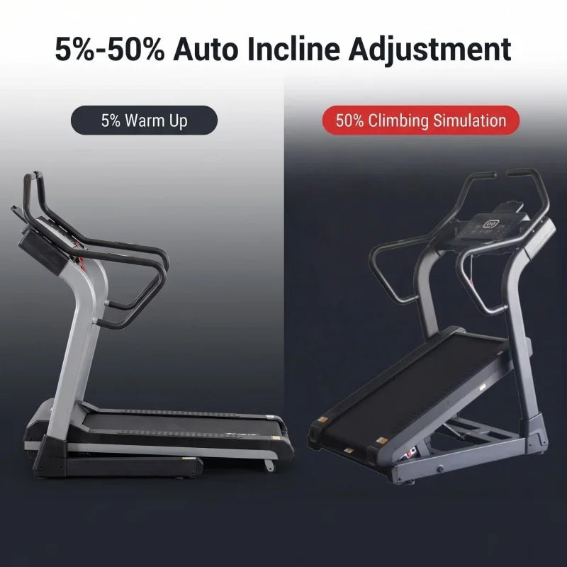 FOR K-FIT Motorized Inline Treadmill with Incline | SAMAG