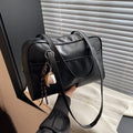 New PU Leather Shoulder Bag Large Capacity with Pendant Crossbody Bags Tote Bag Women