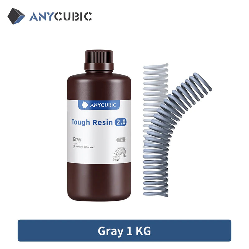 ANYCUBIC Flexible Tough Resin 2.0 405nm UV Resin High Toughness High Rigidity 3D Printer Printing Materials For Photon Mono