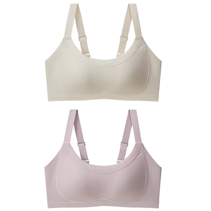 FallSweet Seamless Bra For Women Push Up Bras Wireless Sport Bra Soft Comfort Breathable Full Cup Sexy Female Lingerie underwear